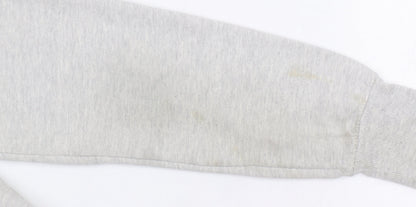 Womens UK Size S Lee Cooper Grey Pullover Hoodie