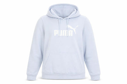 Womens UK Size M PUMA Blue Pullover Hoodie