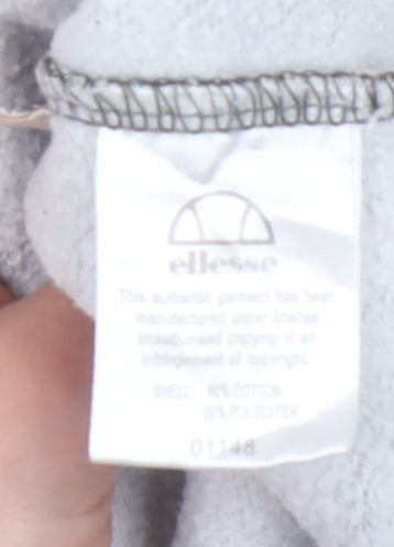 Womens UK Size S ellesse Green Pullover Sweatshirt