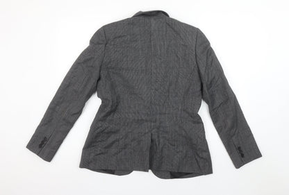 Womens UK Size 10 Jaeger Regular Grey Blazer