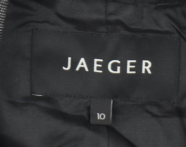 Womens UK Size 10 Jaeger Regular Grey Blazer