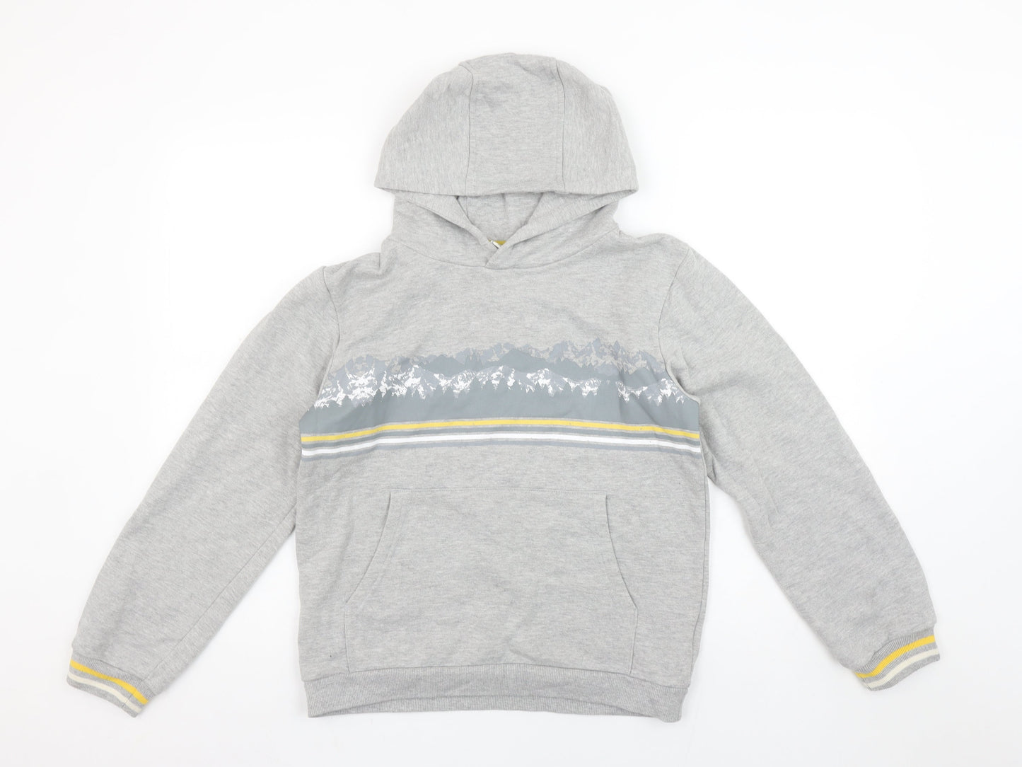 Boys UK Size 13 Years Mountain Warehouse Grey Pullover Hoodie