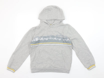 Boys UK Size 13 Years Mountain Warehouse Grey Pullover Hoodie