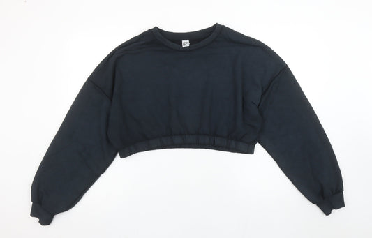 Womens UK Size L George Black Pullover Sweatshirt