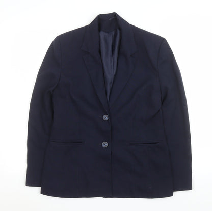 Womens UK Size 12 Dorothy Perkins Regular Blue Blazer