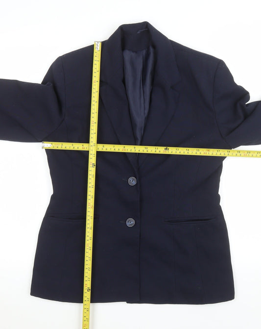 Womens UK Size 12 Dorothy Perkins Regular Blue Blazer