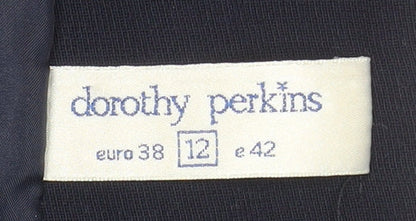 Womens UK Size 12 Dorothy Perkins Regular Blue Blazer
