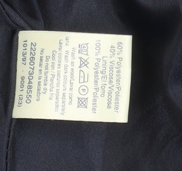 Womens UK Size 12 Dorothy Perkins Regular Blue Blazer