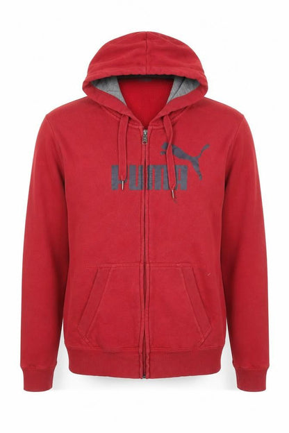 Mens UK Size M PUMA Red Basic Jacket