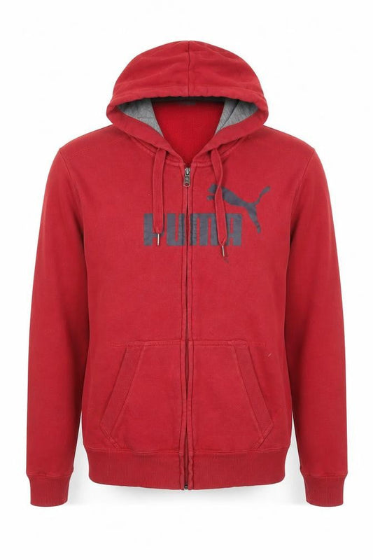 Mens UK Size M PUMA Red Basic Jacket