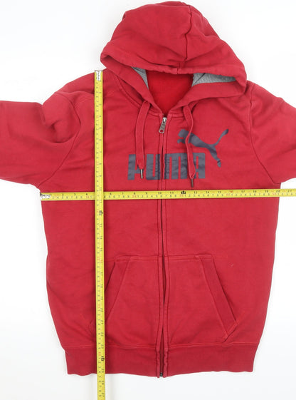 Mens UK Size M PUMA Red Basic Jacket