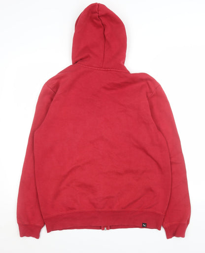 Mens UK Size M PUMA Red Basic Jacket