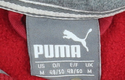 Mens UK Size M PUMA Red Basic Jacket