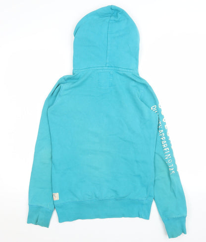 Womens UK Size 6 SoulCal & Co Blue Pullover Hoodie