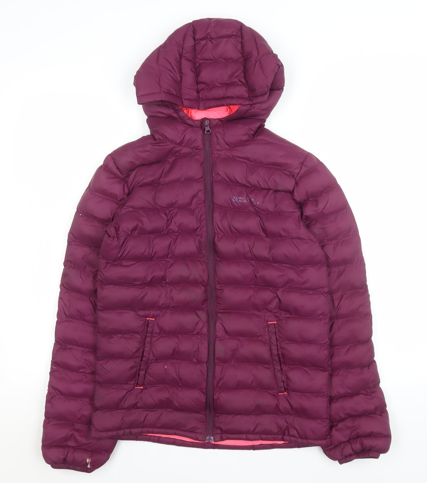 Girls UK Size 11-12 Years Mountain Warehouse Purple Puffer Jacket