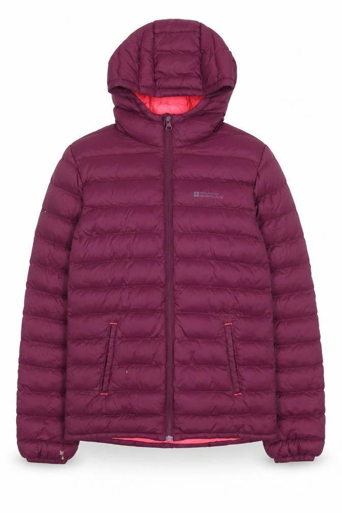 Girls UK Size 11-12 Years Mountain Warehouse Purple Puffer Jacket