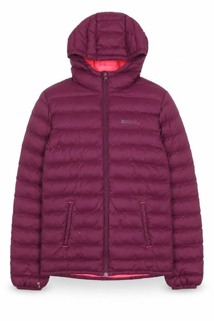 Girls UK Size 11-12 Years Mountain Warehouse Purple Puffer Jacket