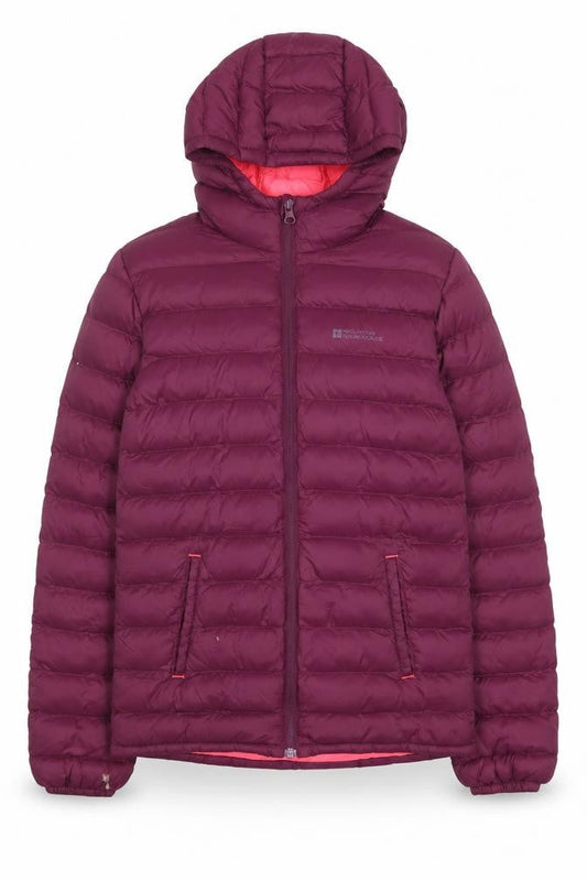 Girls UK Size 11-12 Years Mountain Warehouse Purple Puffer Jacket