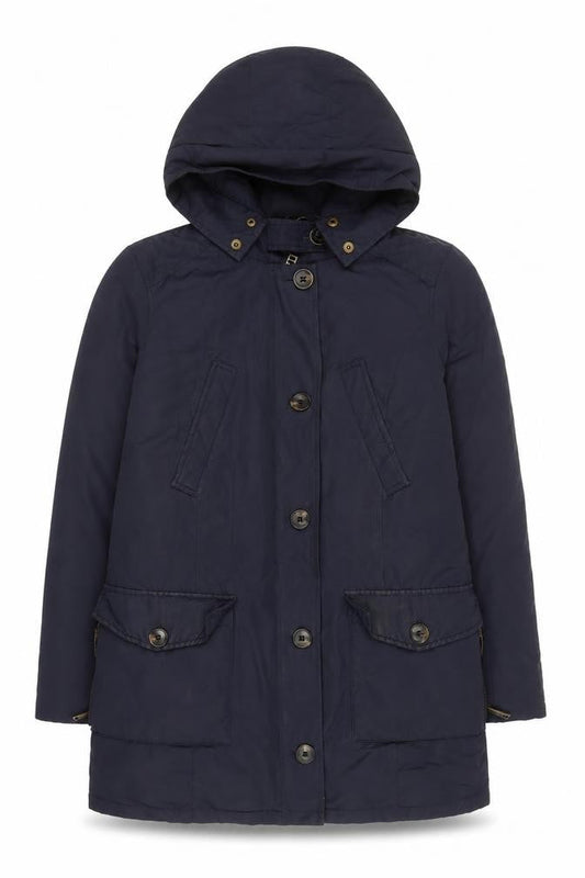 Mens UK Size M Zara Blue Parka Coat