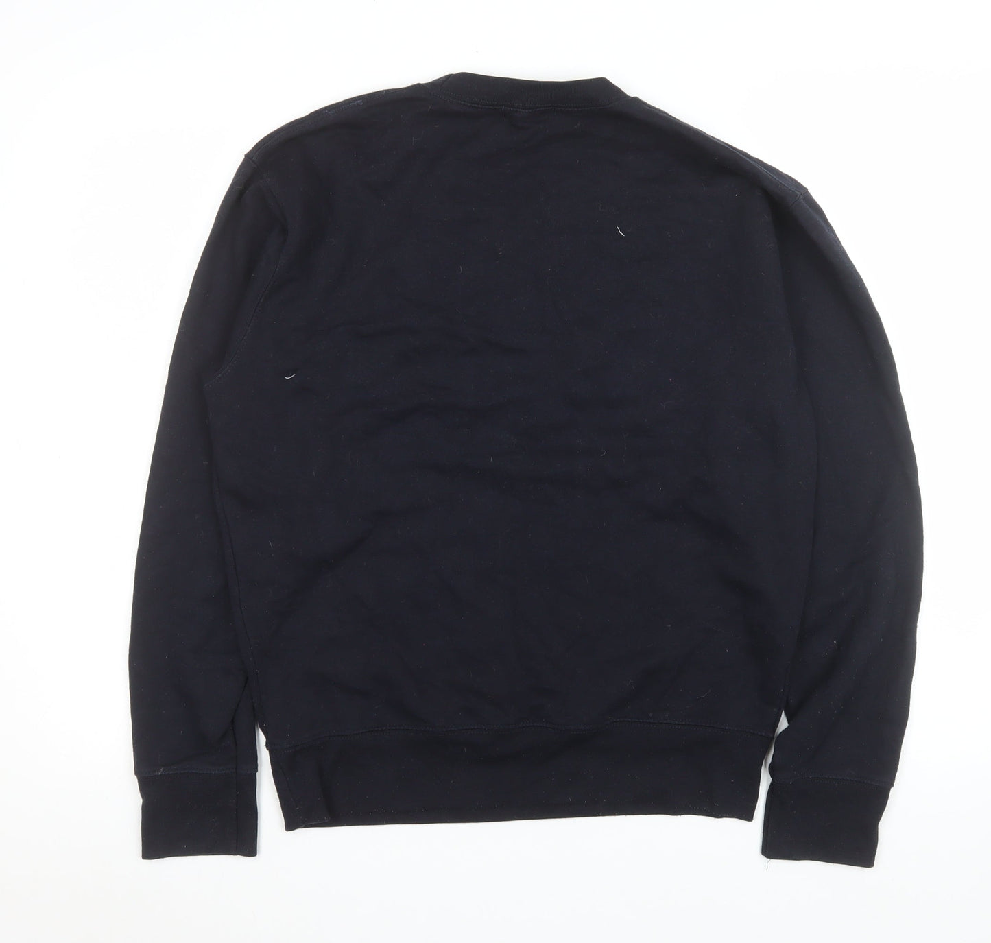 Womens UK Size S PRETTYLITTLETHING Black Pullover Sweatshirt