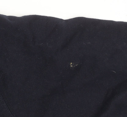Womens UK Size S PRETTYLITTLETHING Black Pullover Sweatshirt