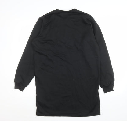 Womens UK Size 8 ASOS Design Black Pullover Sweatshirt