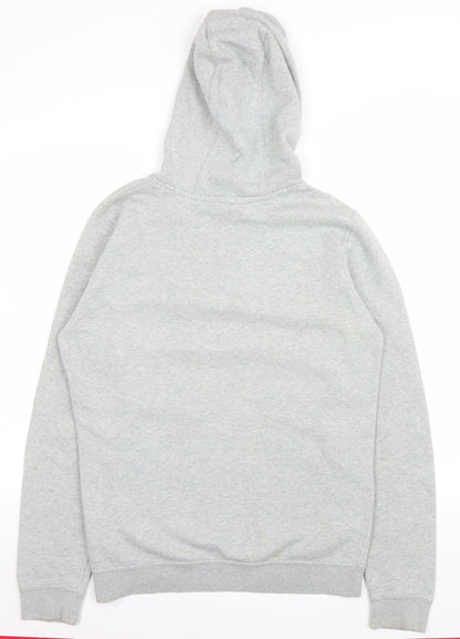 Womens UK Size S Nike Grey Pullover Hoodie