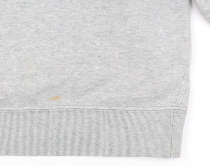 Womens UK Size S Nike Grey Pullover Hoodie