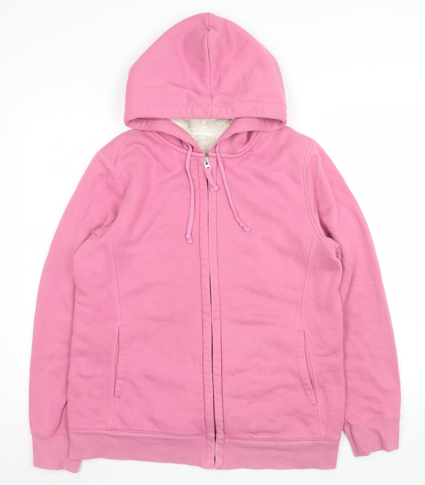 Womens UK Size L Uniqlo Pink Basic Jacket