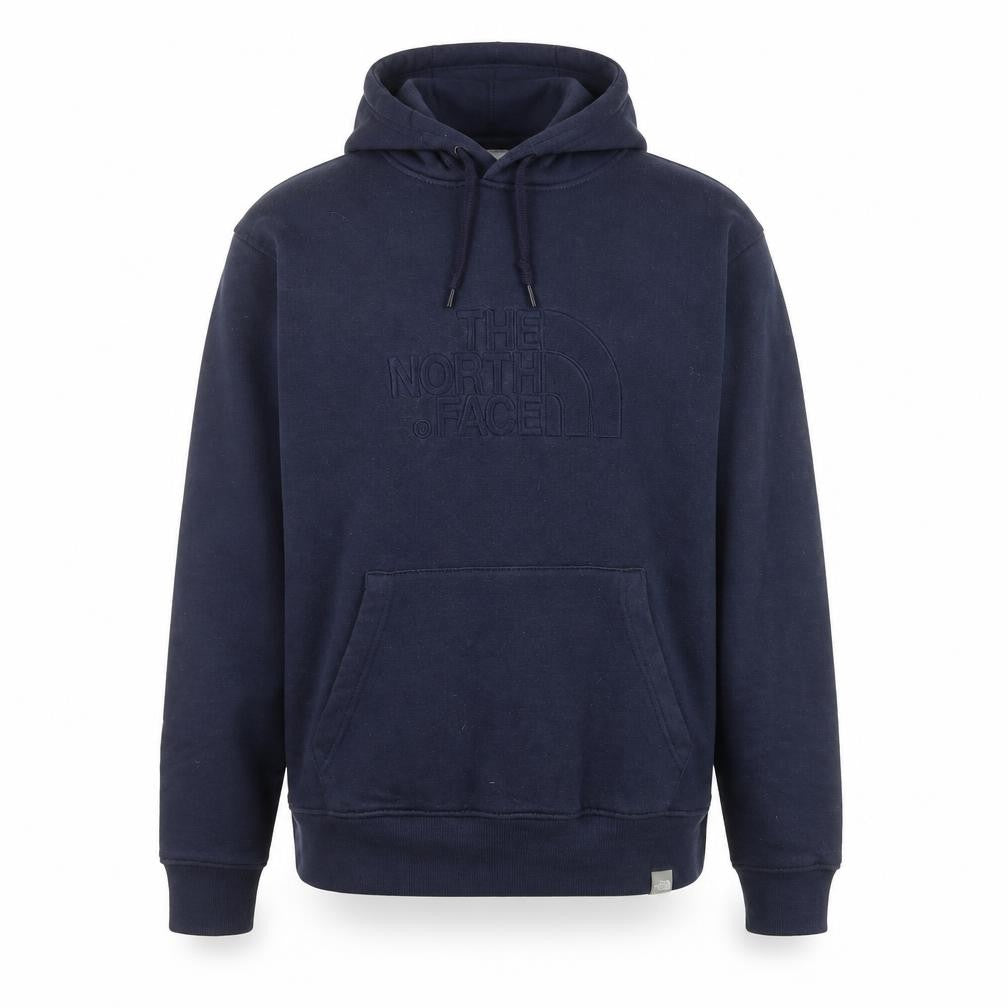 Mens UK Size M The North Face Blue Pullover Hoodie
