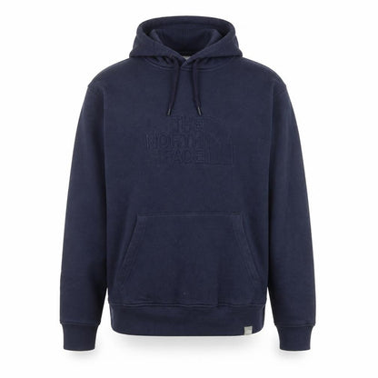 Mens UK Size M The North Face Blue Pullover Hoodie
