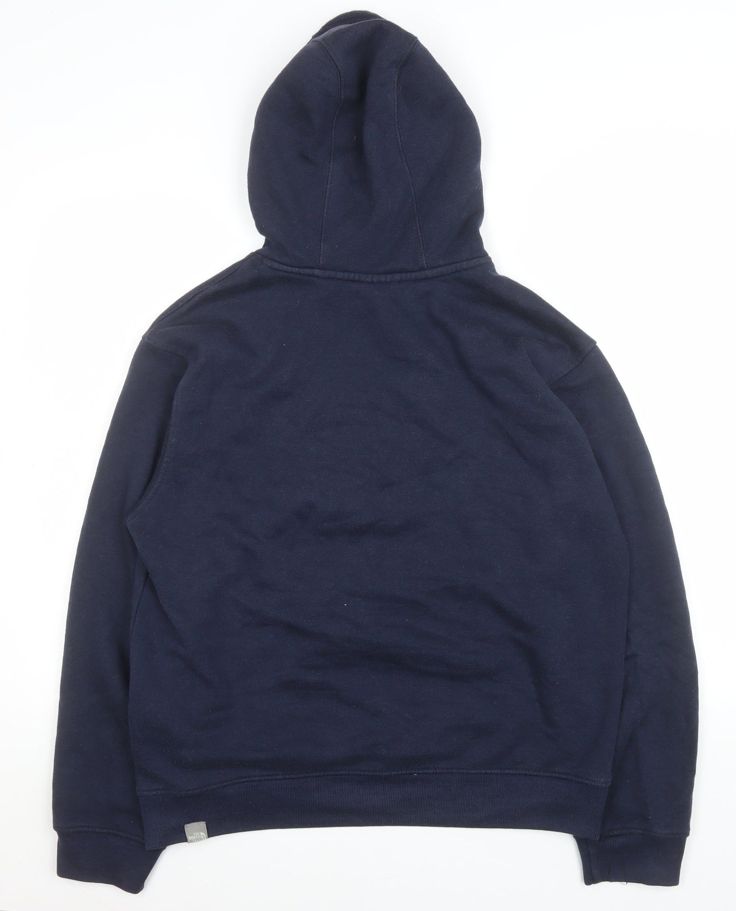 Mens UK Size M The North Face Blue Pullover Hoodie