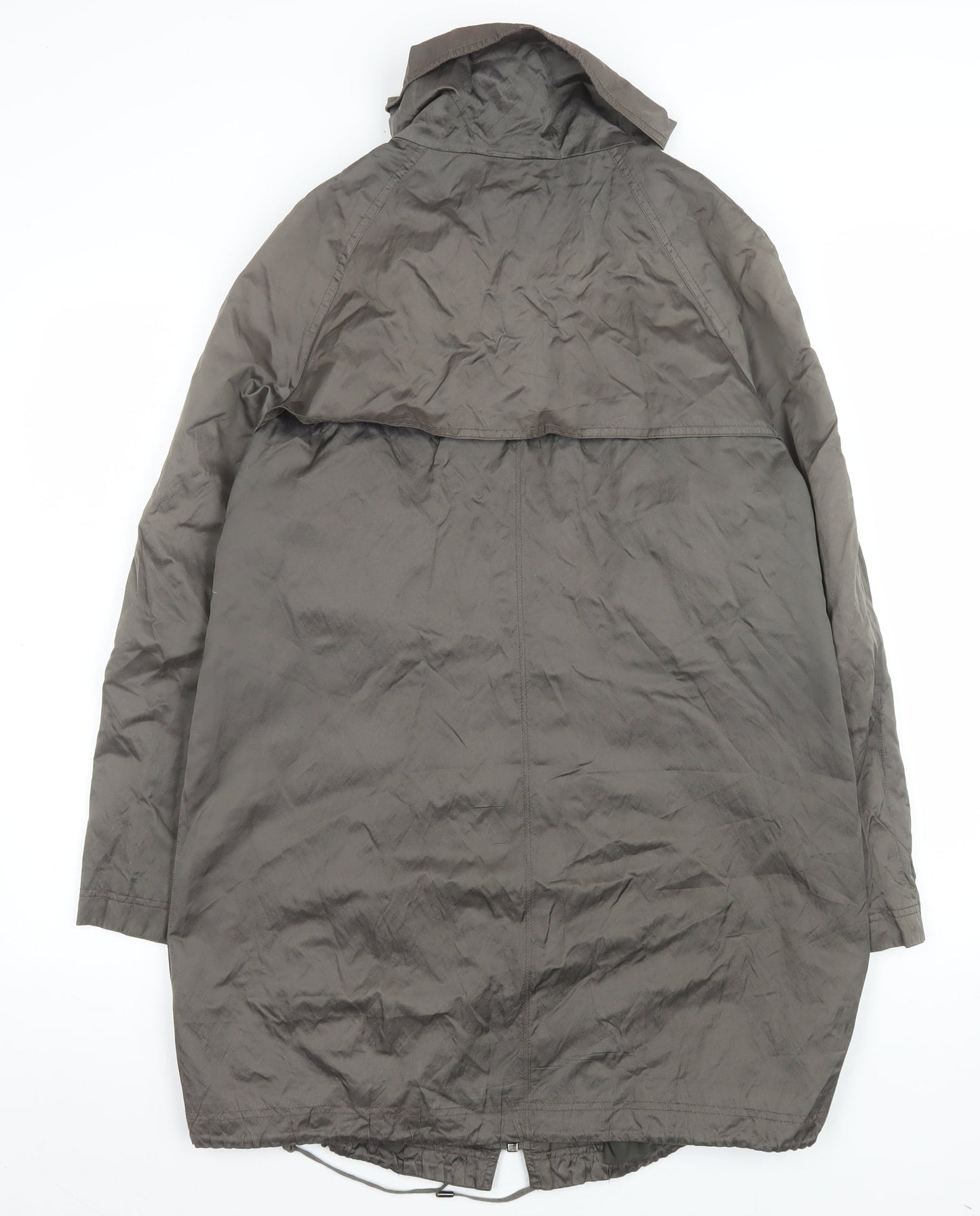 Womens UK Size 14 Marks and Spencer Grey Parka Coat