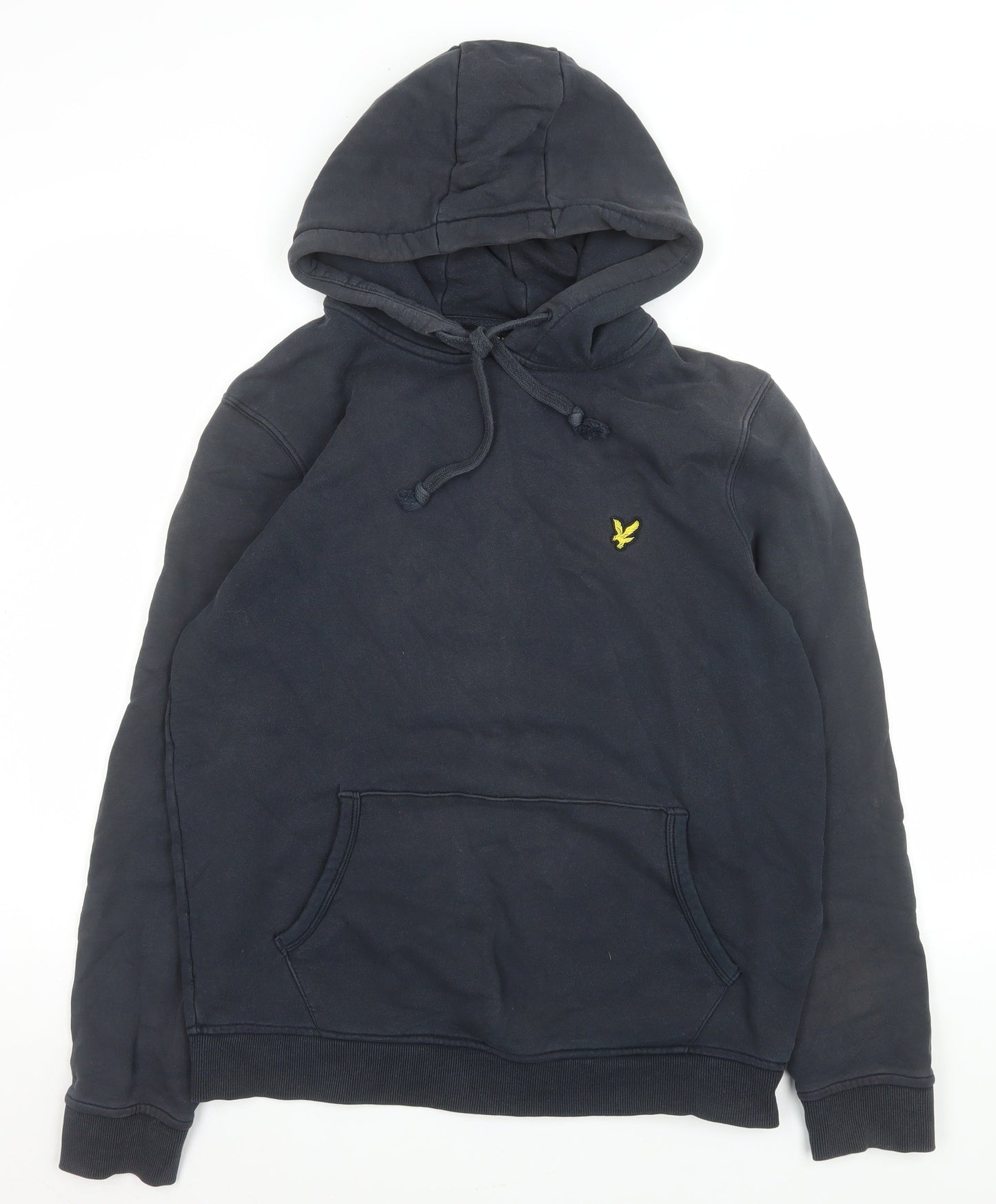 Mens UK Size L Lyle & Scott Blue Pullover Hoodie