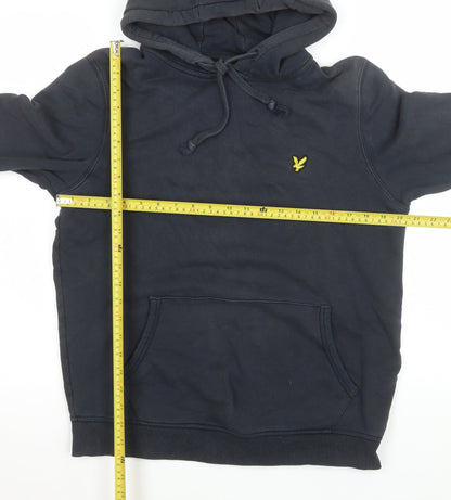Mens UK Size L Lyle & Scott Blue Pullover Hoodie