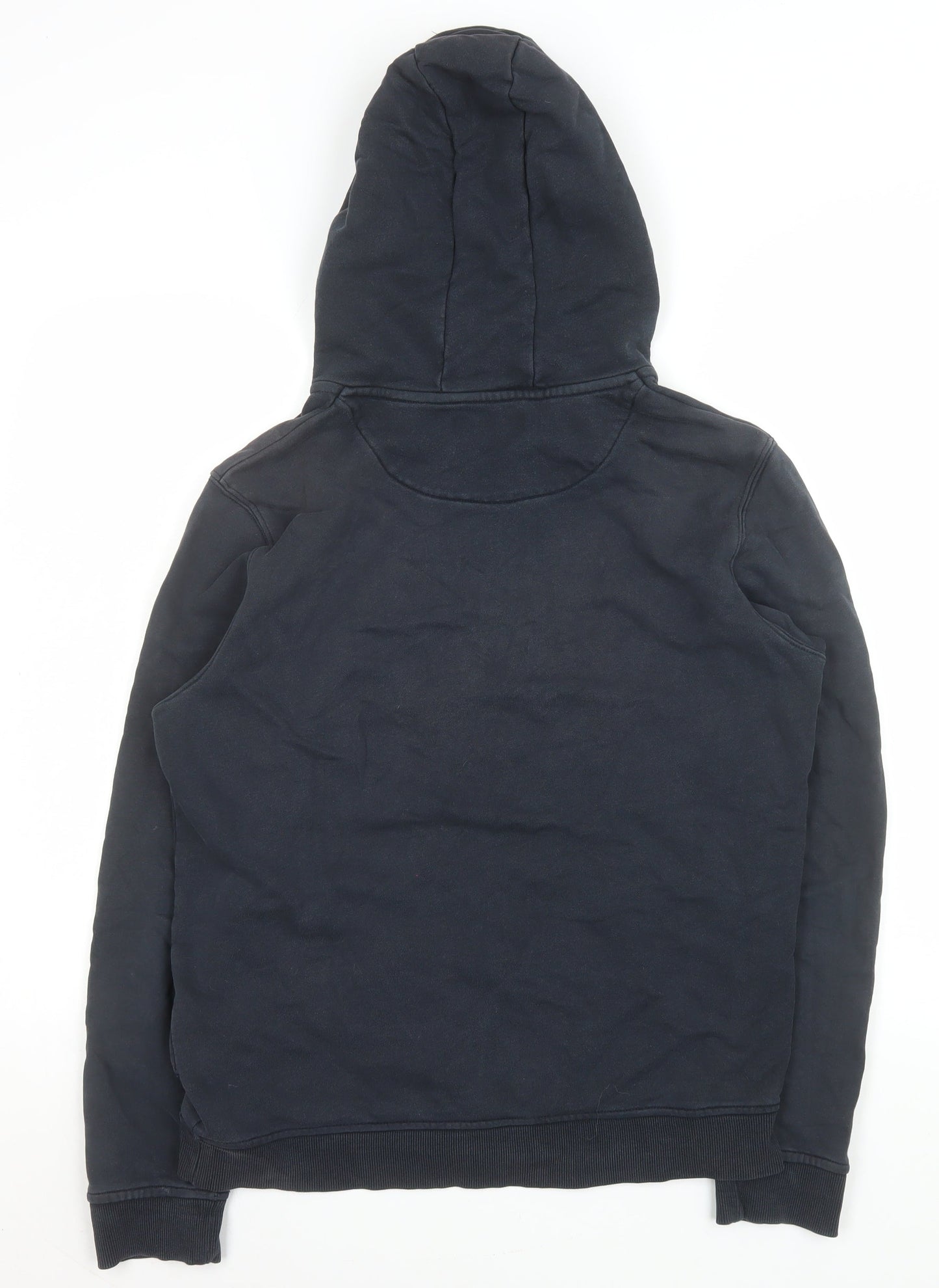 Mens UK Size L Lyle & Scott Blue Pullover Hoodie