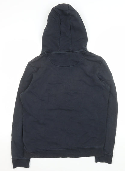 Mens UK Size L Lyle & Scott Blue Pullover Hoodie