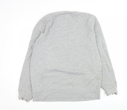 Mens UK Size XL Brave Soul Grey Pullover Sweatshirt