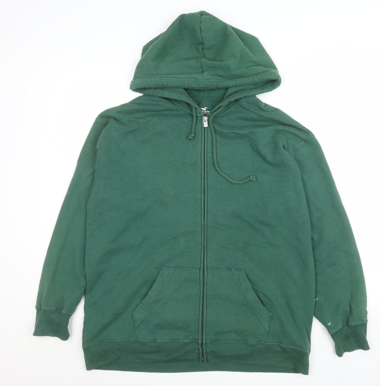 Womens UK Size M Hollister Green Basic Jacket
