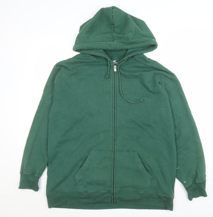 Womens UK Size M Hollister Green Basic Jacket