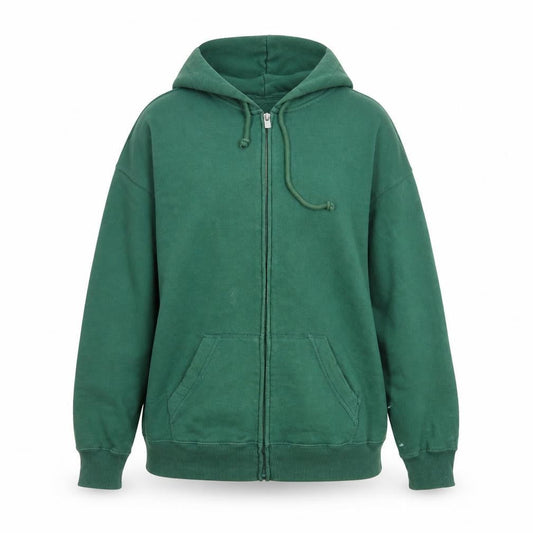 Womens UK Size M Hollister Green Basic Jacket