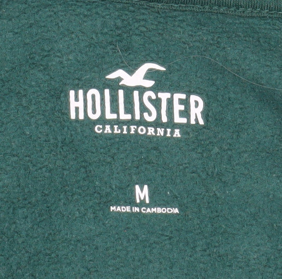 Womens UK Size M Hollister Green Basic Jacket