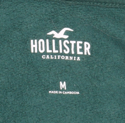 Womens UK Size M Hollister Green Basic Jacket