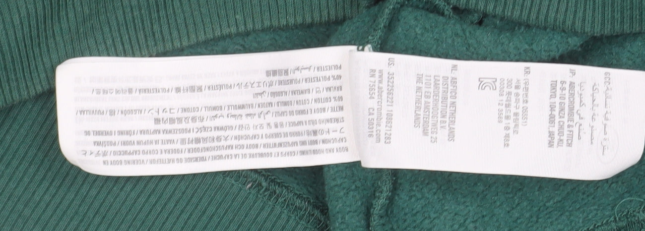 Womens UK Size M Hollister Green Basic Jacket