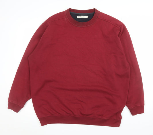 Mens UK Size L EWM Red Pullover Sweatshirt