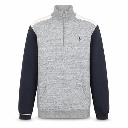 Mens UK Size S NEXT Grey 1/2 Zip Sweatshirt