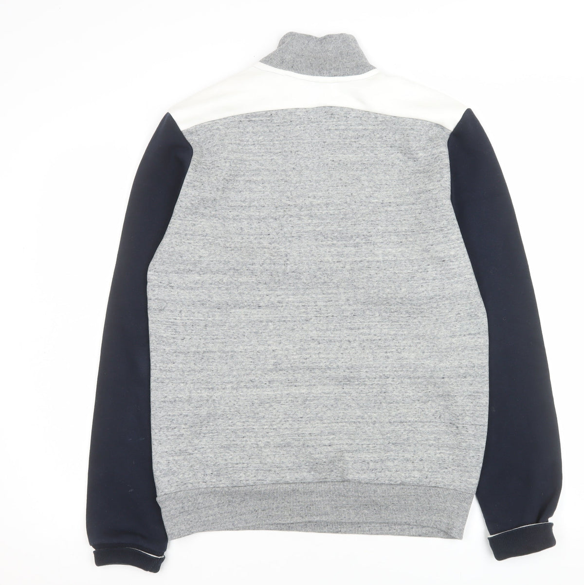 Mens UK Size S NEXT Grey 1/2 Zip Sweatshirt