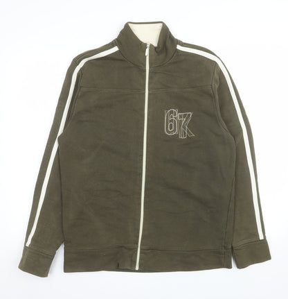 Mens UK Size M Burton Green Basic Jacket