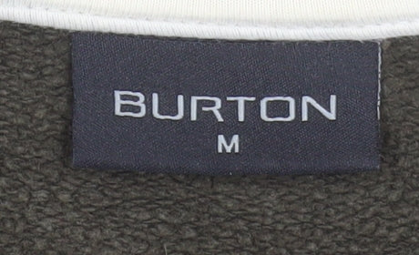 Mens UK Size M Burton Green Basic Jacket