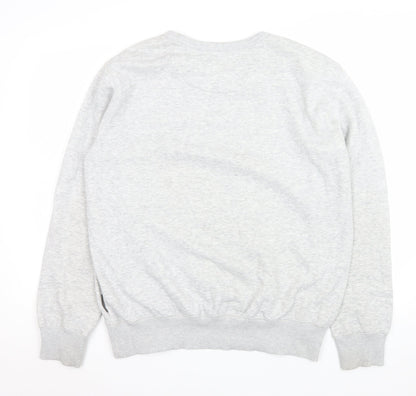 Mens UK Size L French Connection Grey Pullover Sweatshirt